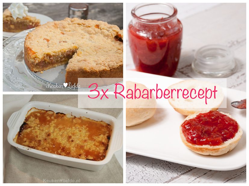 3x rabarberrecept 3x rabarberrecept