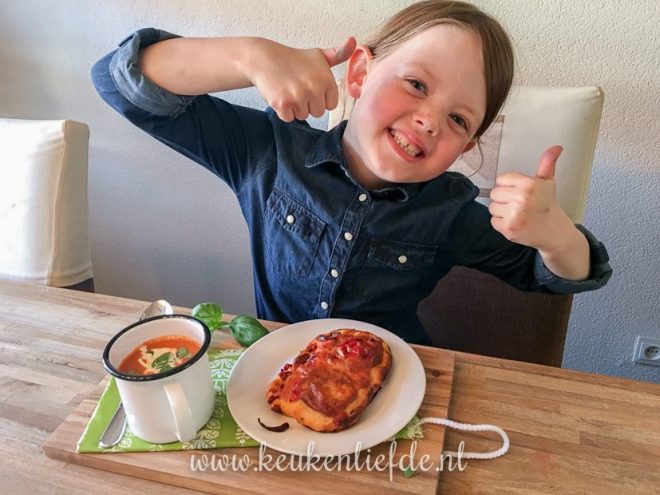 Opscheppen en garneren