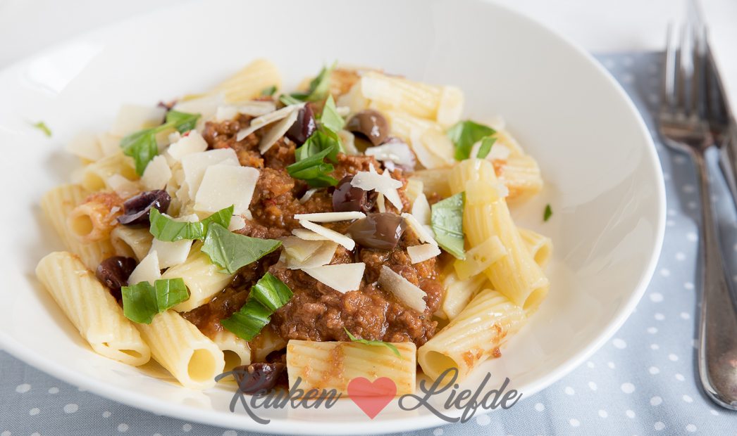 Rigatoni diavola