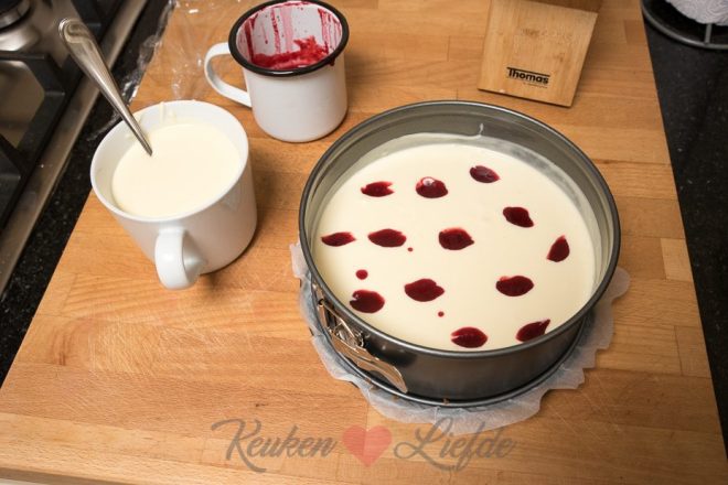 Cheesecake vullen
