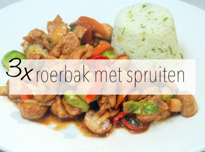 3x roerbak met spruiten – zo lust iedereen ze!