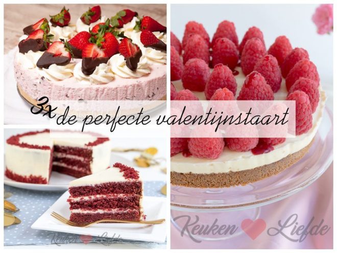 3x de perfecte valentijnstaart