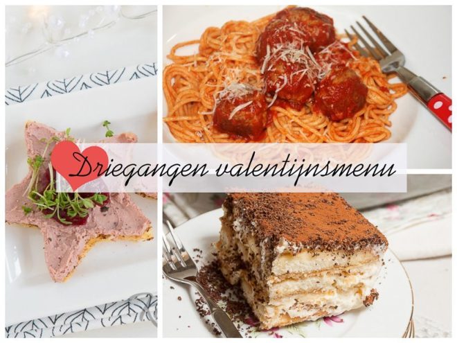 Italiaans valentijnsmenu