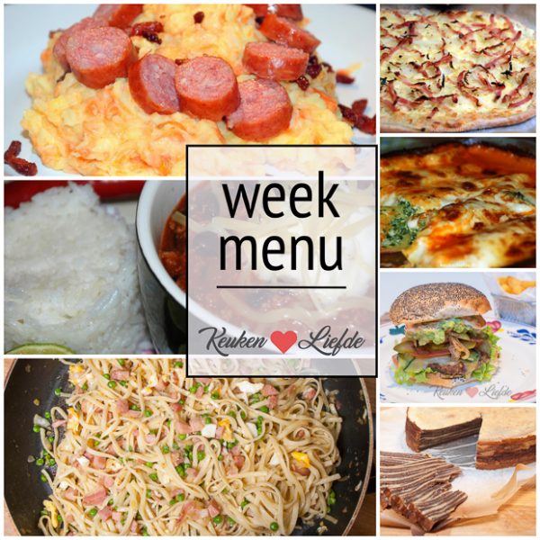 Weekmenu #2 wereldgerechten