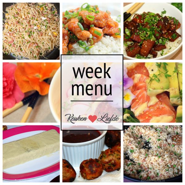 Weekmenu #3 – Ode aan de Aziatische keuken