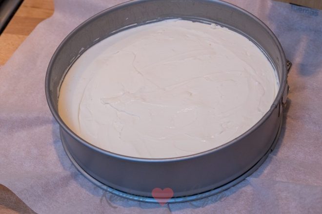 Vulling maken en laten opstijven