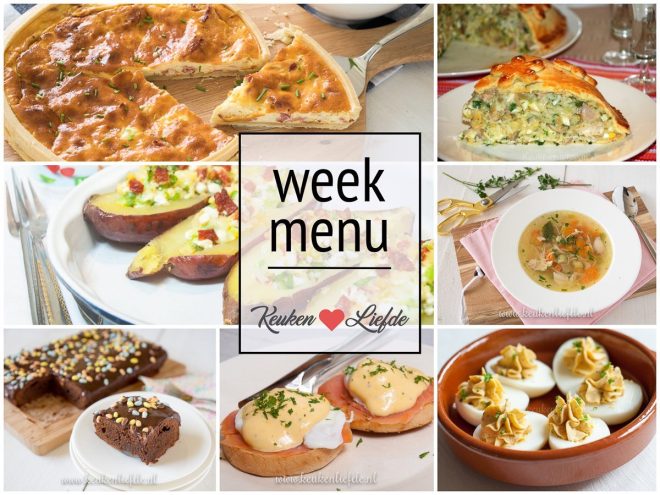 Weekmenu #9 – inspiratie voor het paasdiner!