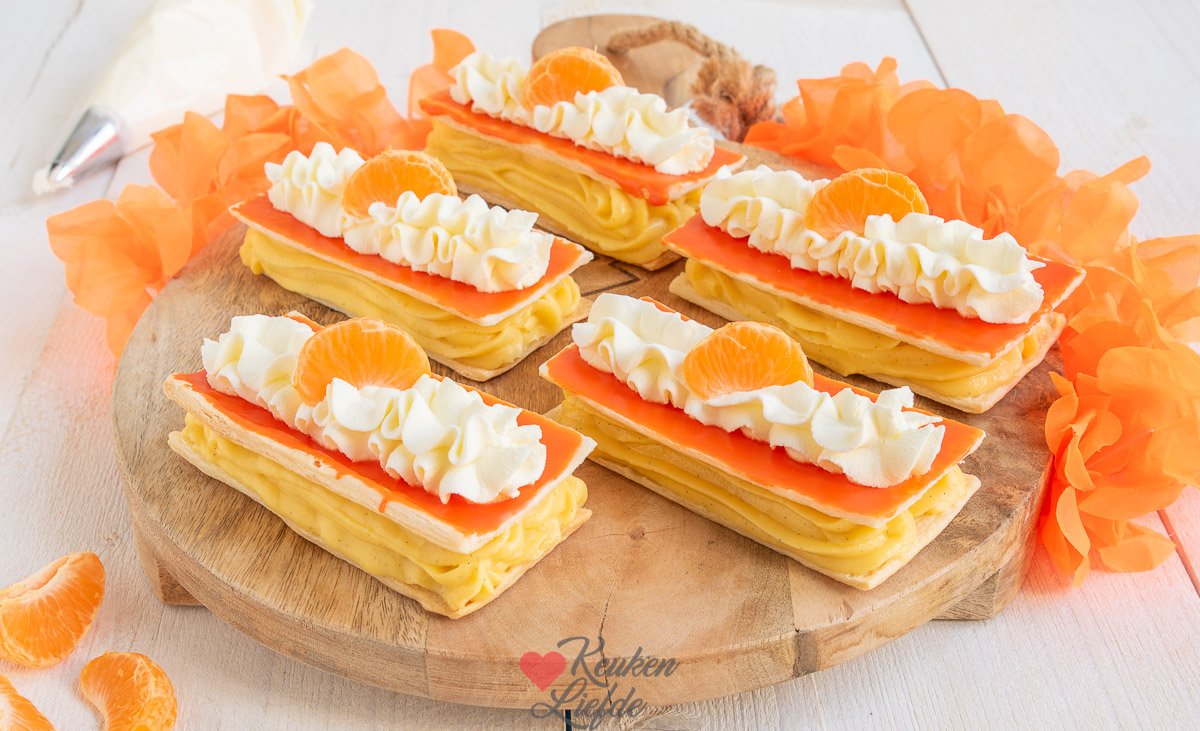 Oranje tompouce