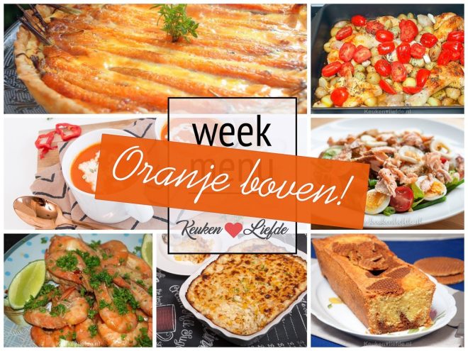 Weekmenu #11 – Alles is oranje!