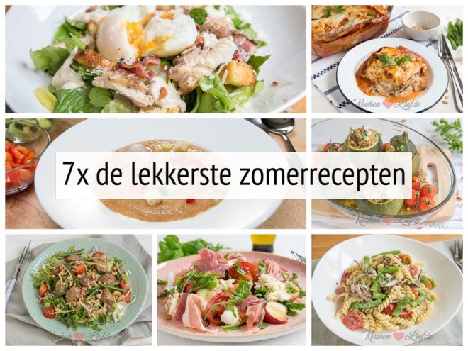 7x de lekkerste zomerrecepten