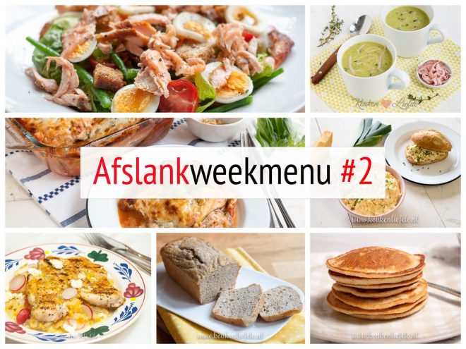 Afslankweekmenu #2