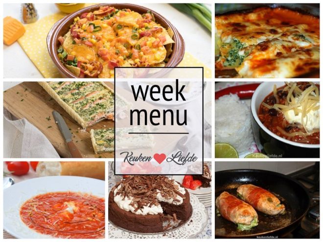 Weekmenu #13 – Alles is liefde
