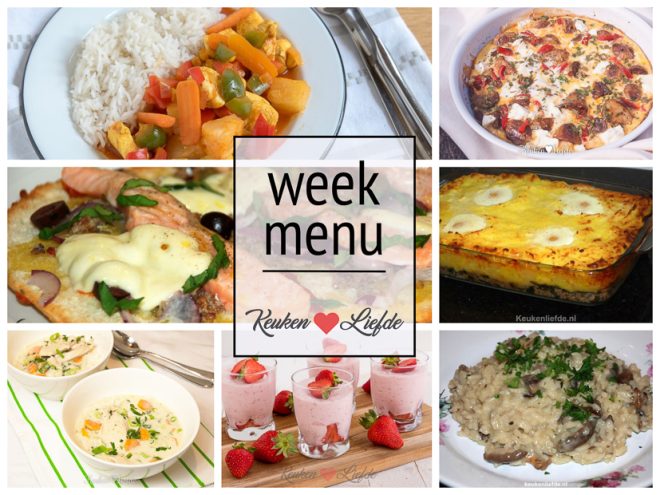 Weekmenu #21