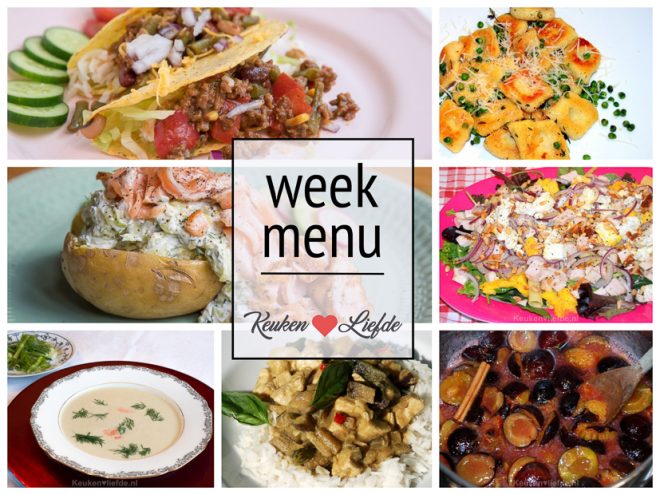 Weekmenu #23