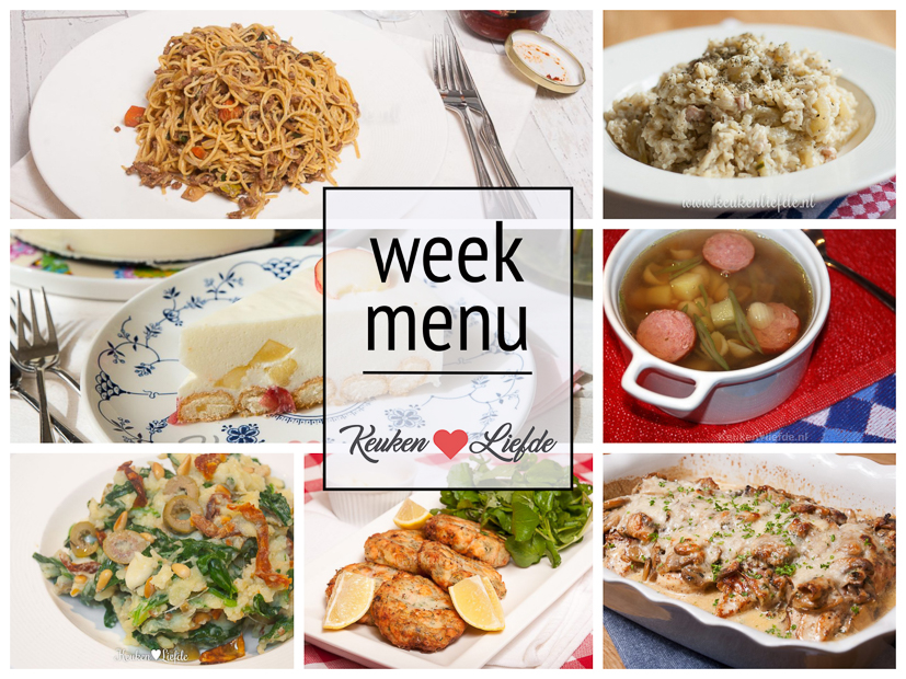 Weekmenu #25