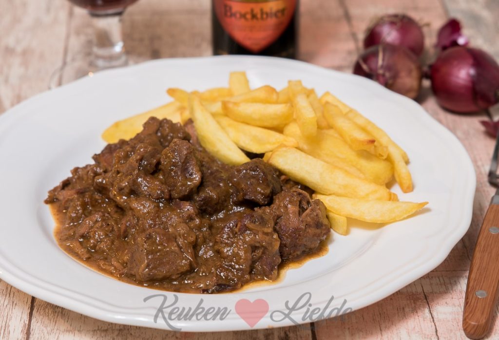 Stoofvlees in biersaus (uit de slowcooker)