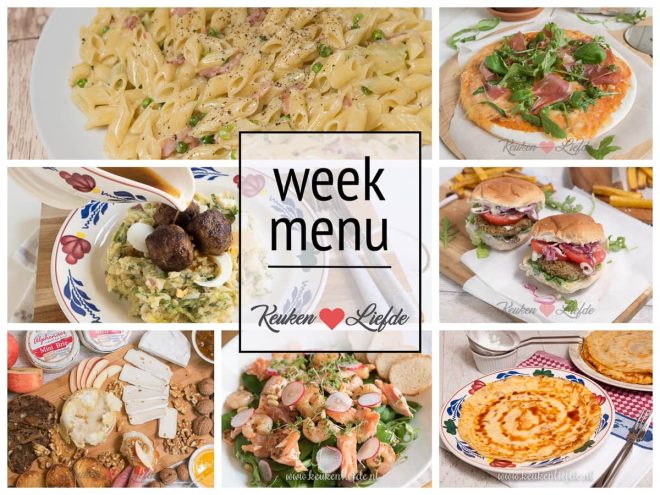 Weekmenu #38