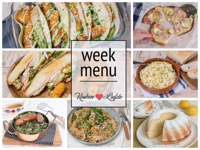 Weekmenu #40-2018