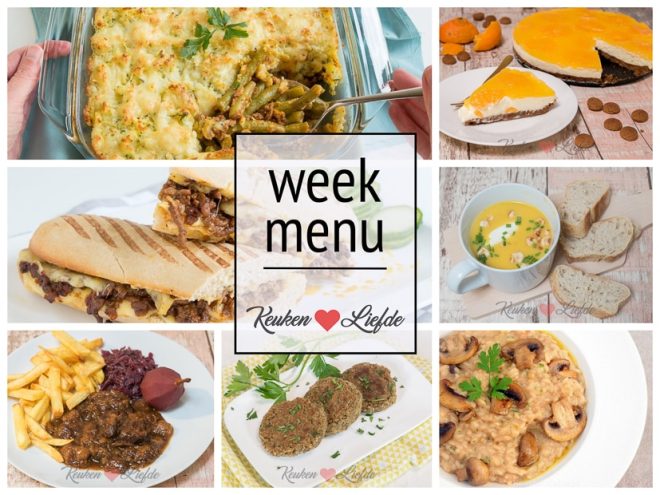 Weekmenu #41-2018