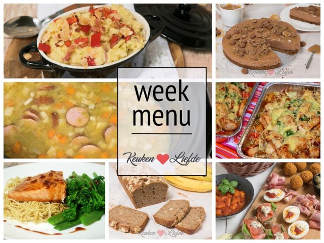 Weekmenu #42-2018