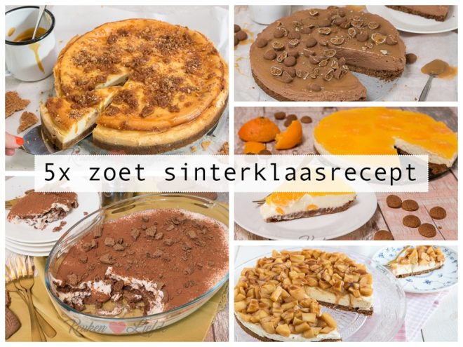 Wie zoet is krijgt lekkers: 5x zoet sinterklaasrecept