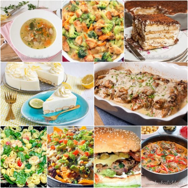 Top 25 populairste recepten van 2018