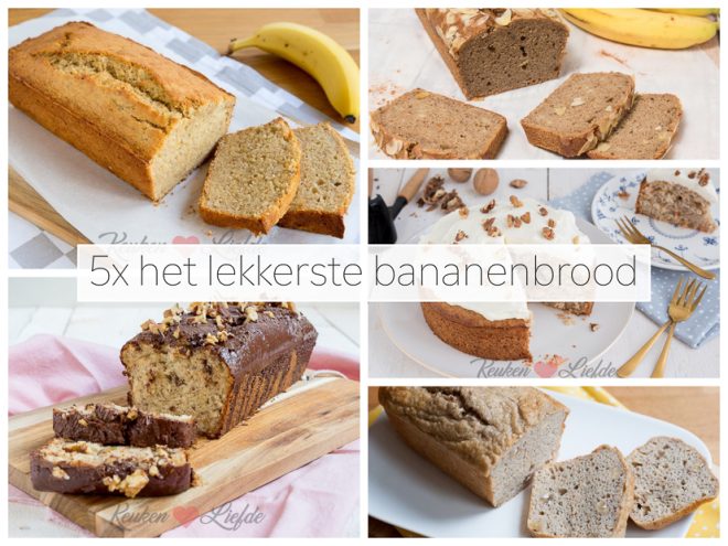 5x het lekkerste bananenbrood