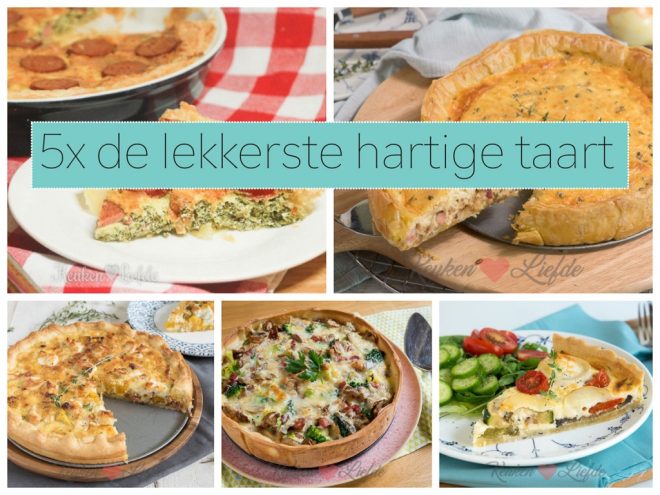 5x de lekkerste hartige taart
