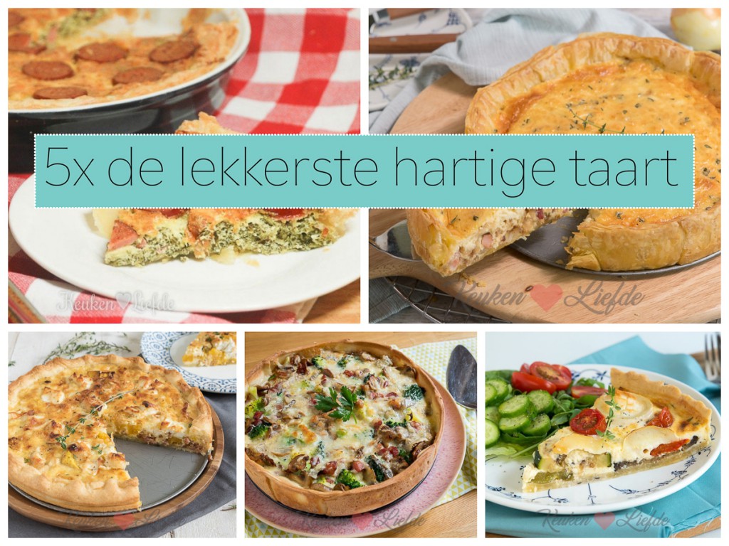 5x de lekkerste hartige taart