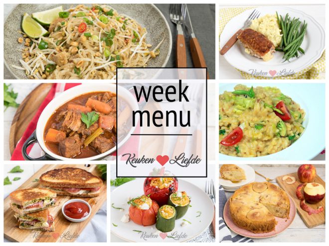 Weekmenu 8-2019