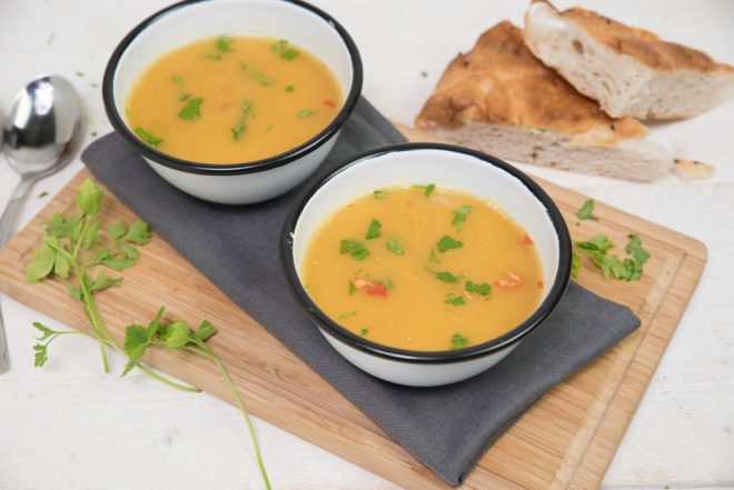 Zoete aardappelsoep