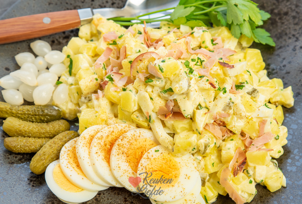 Huzarensalade met appel