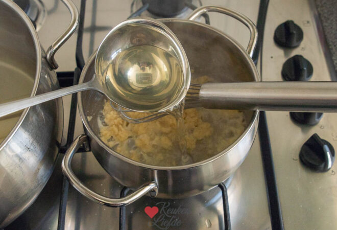Aspergesaus maken