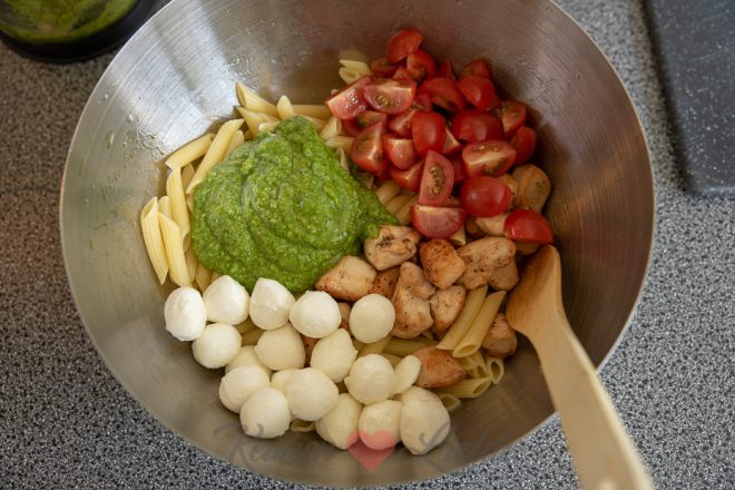 Salade mengen