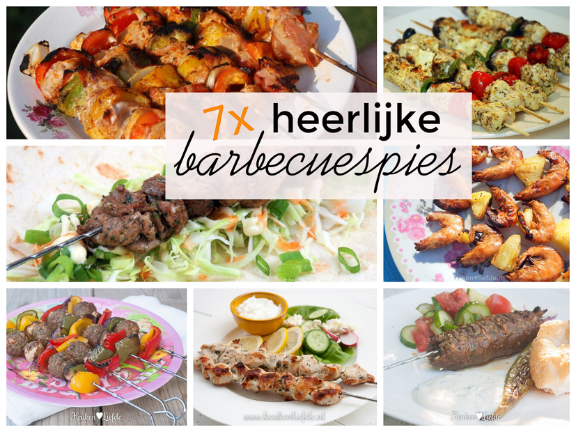 7x heerlijke spies voor op de barbecue 7x heerlijke spies voor op de barbecue