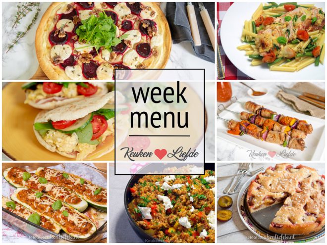 Weekmenu 31-2019
