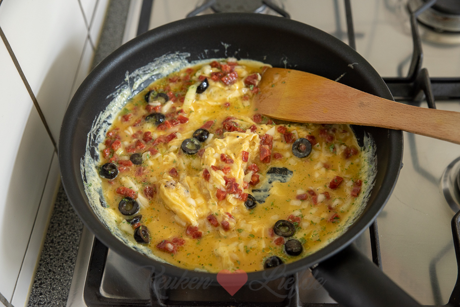 Lunchwrap met roerei