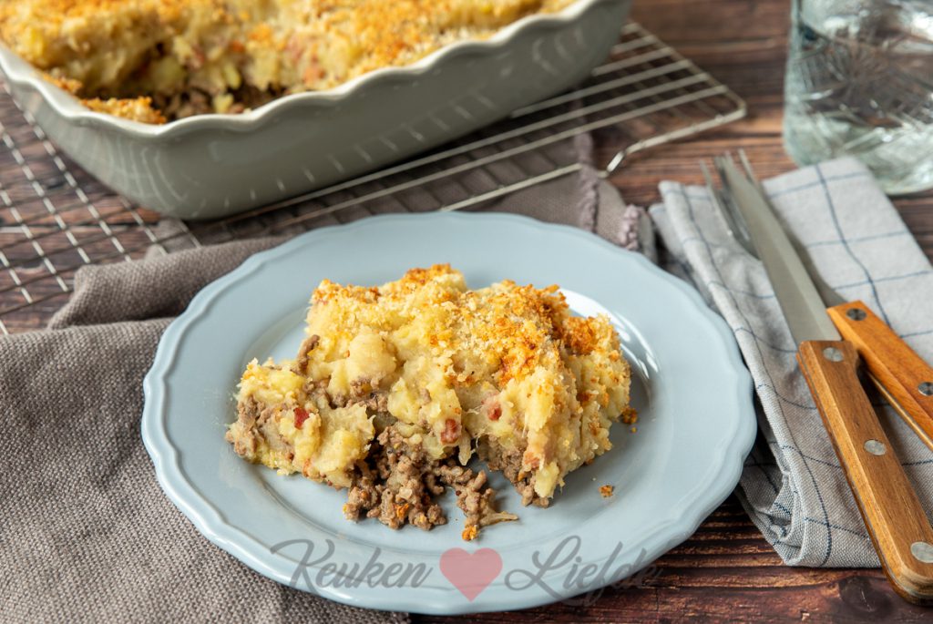 Hete bliksem ovenschotel met gehakt