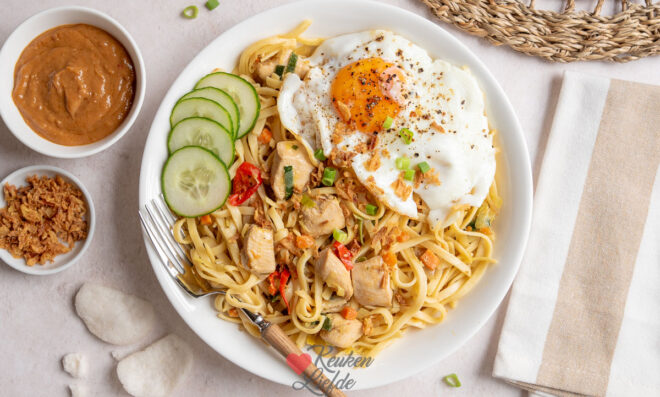 Bami goreng met kip