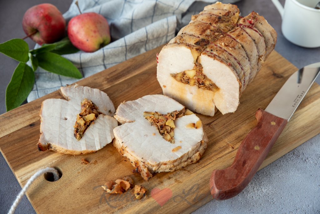 Gevulde rollade uit de oven