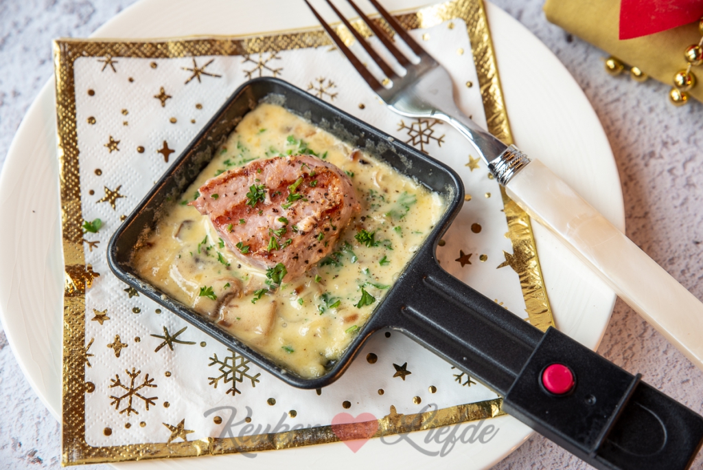 Gourmetpannetje: varkenshaas in champignonroomsaus