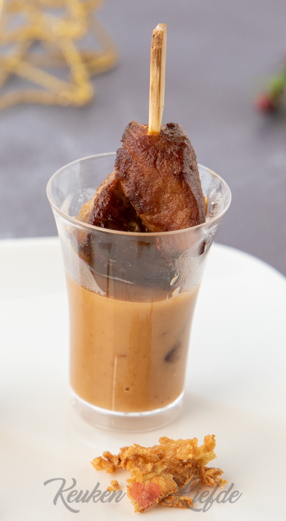 Mini varkenshaassaté Mini varkenshaassaté