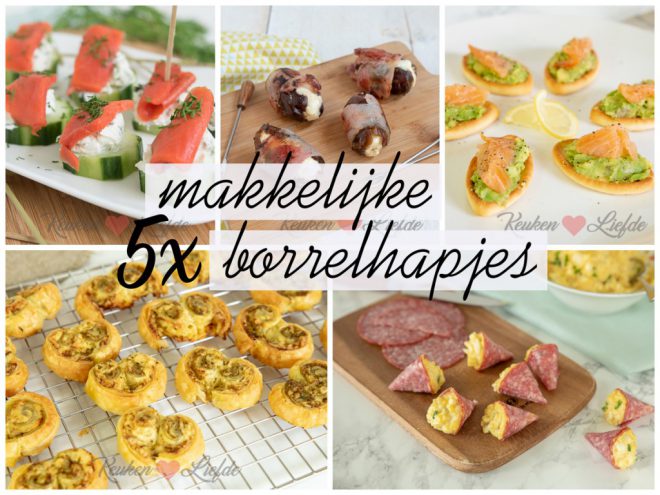 5x makkelijke borrelhapjes