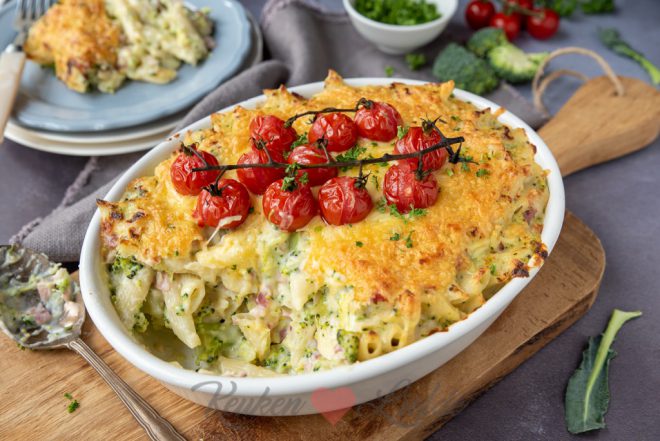 Mac ’n cheese met broccoli