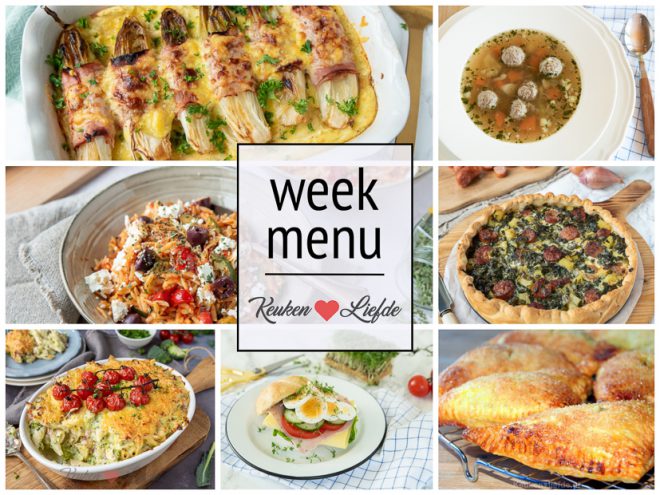 Weekmenu 8-2020
