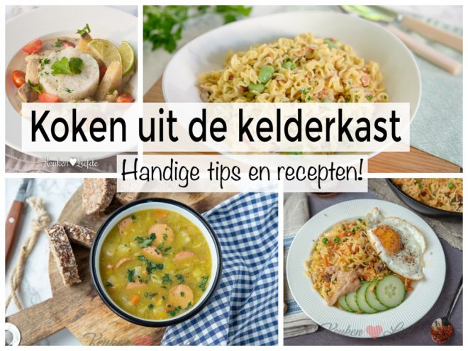 Koken met lang houdbare producten + recepten en tips!