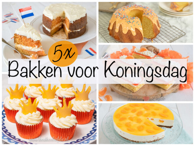 5x bakken voor Koningsdag