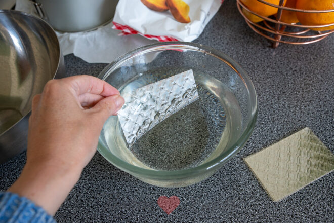 Gelatine weken