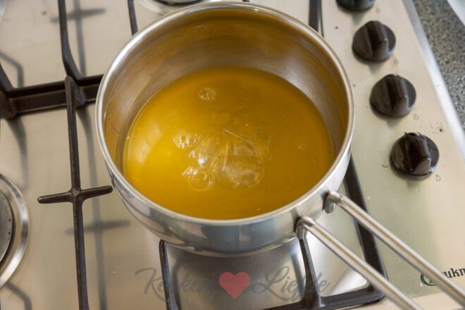 Gelatine oplossen