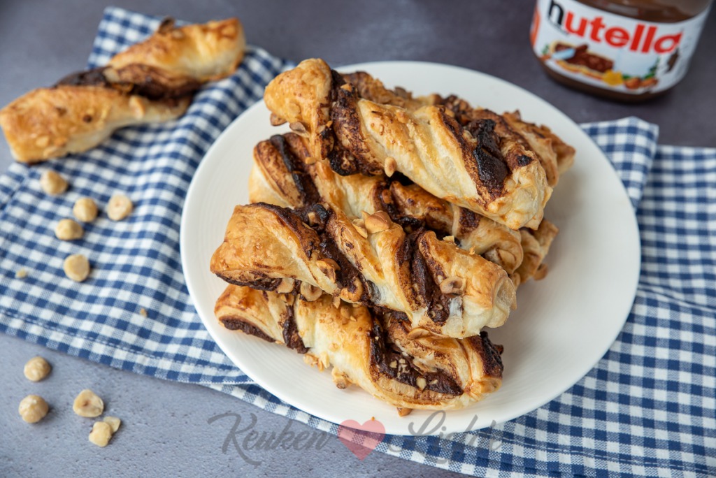 Nutella hazelnoot twisters